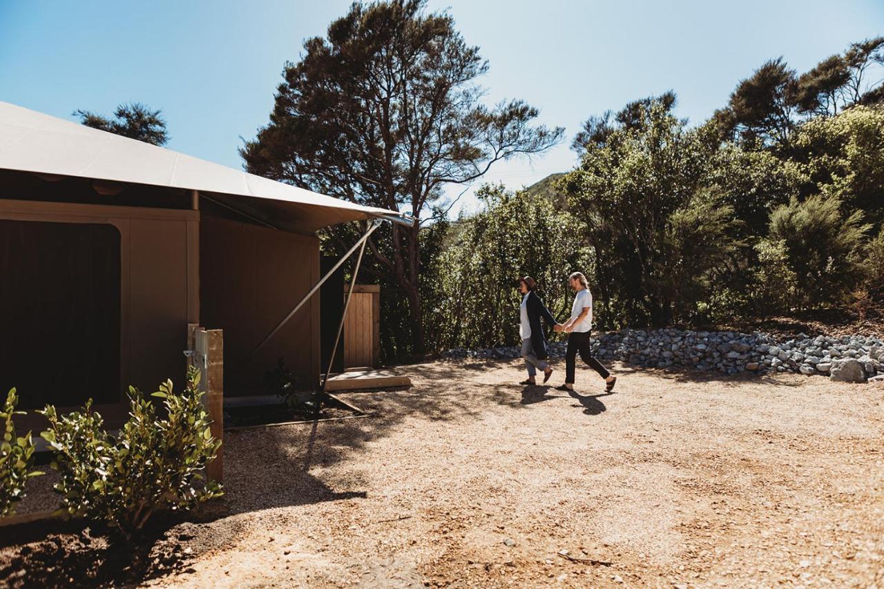 Drift Off Grid Luxury Eco Glamping Hotel Tarakohe Eksteriør billede